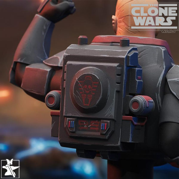 Gentle Giant Star Wars The Clone Wars Wrecker Seventh Scale Bust